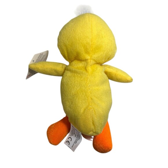 Kellytoy Bean Pals Yellow Duck Chick Plush 8” Stuffed Animal Toy NEW NWT - Picture 12 of 14